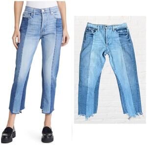 FRAME Nouveau Le Mix Colorblock Jeans